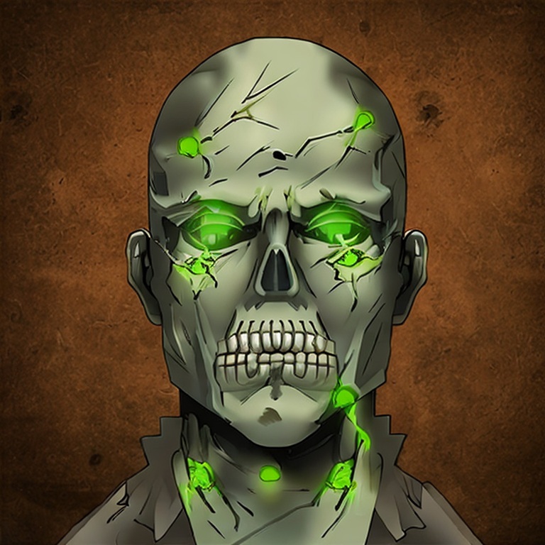 Radioactive Zombie Avatar Pack